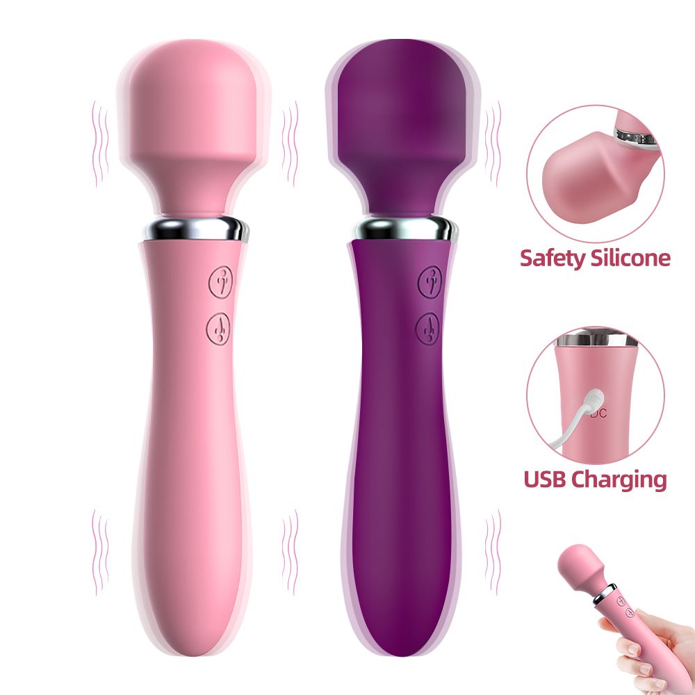 Vibrador LiliWand - Doble Función Doble Punta