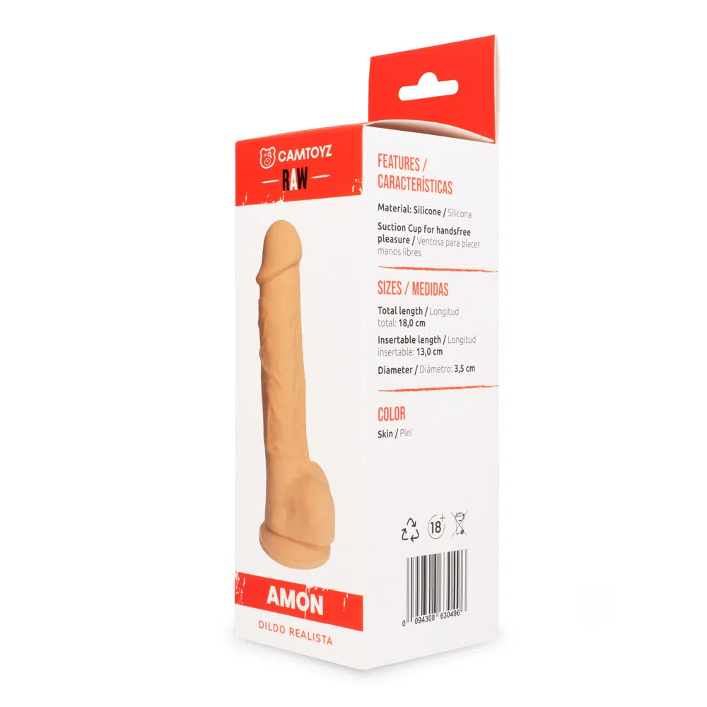 Dildo Amon Nude 18cm