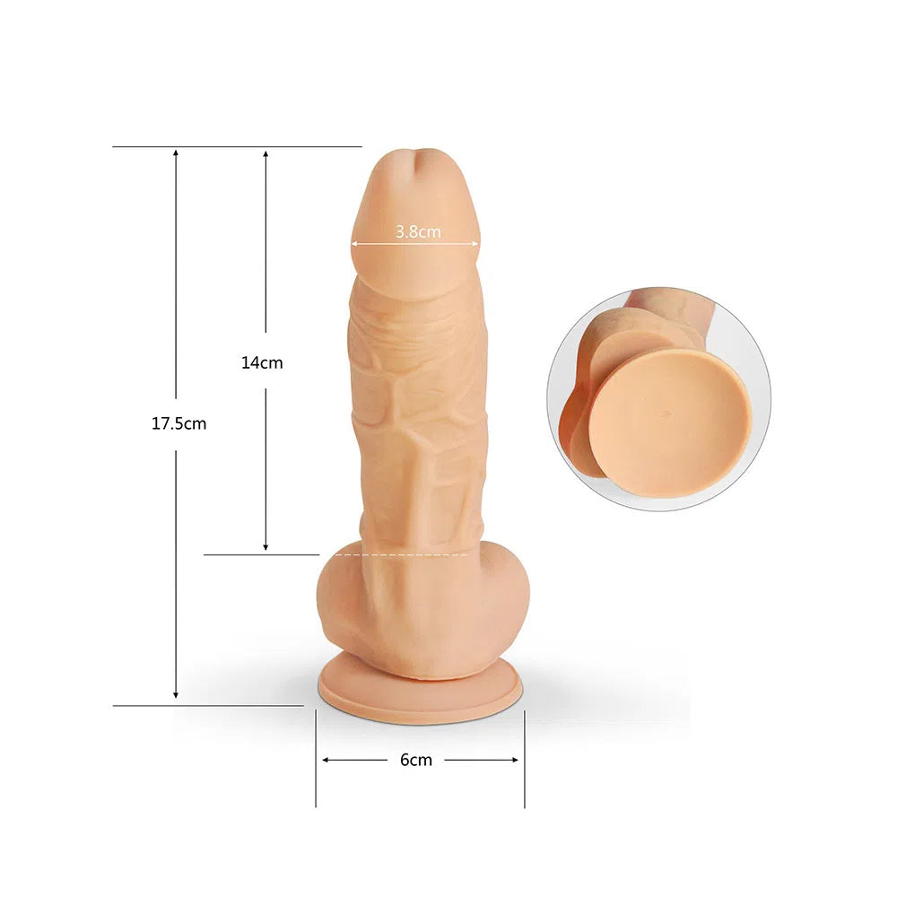 Dildo Amon Nude 18cm