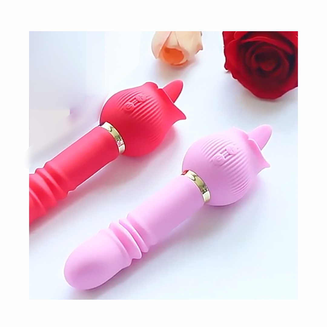 Licksy Rose - Vibrador y Estimulador Oral - Doble Estimulación