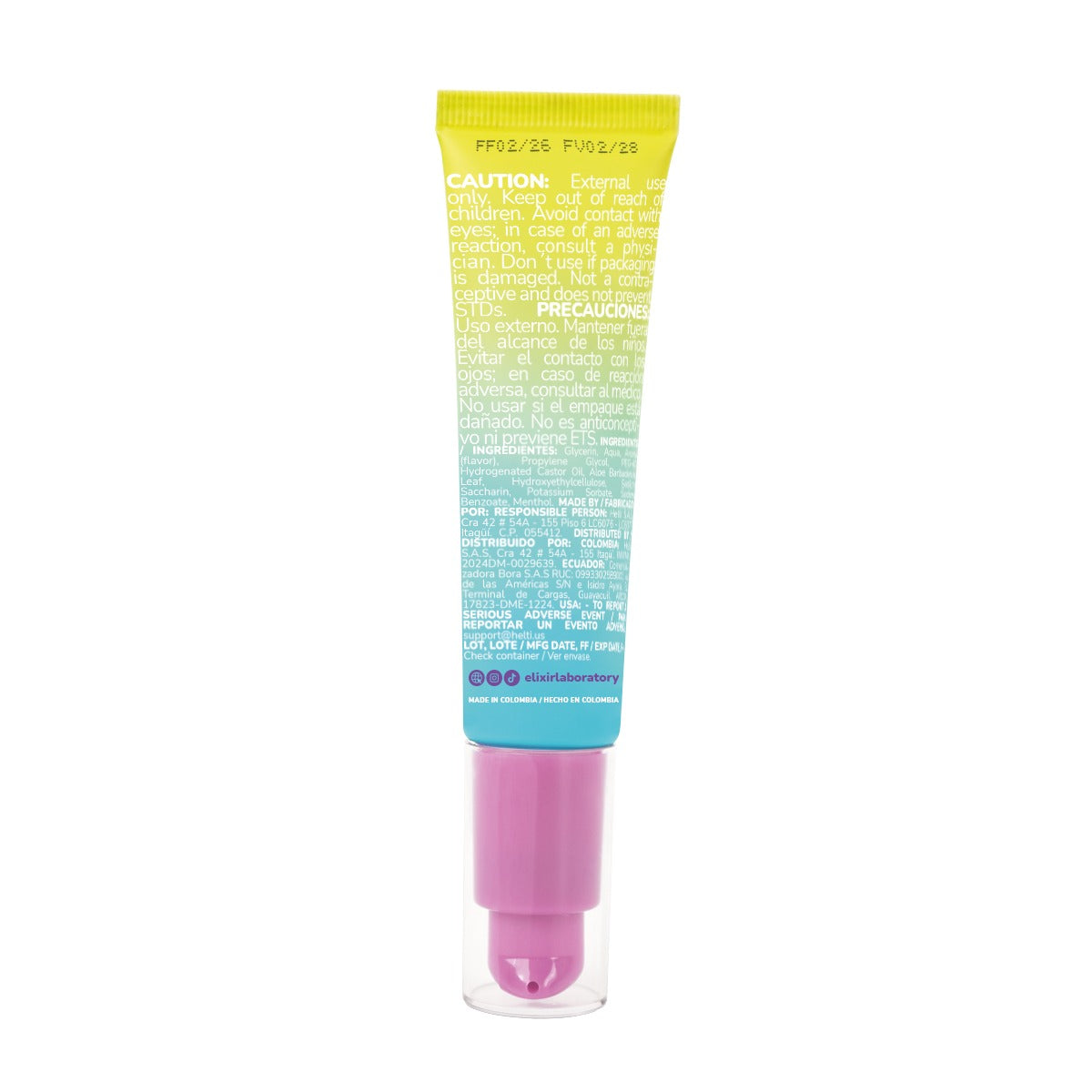Lubricante 5 Sensaciones Elixir