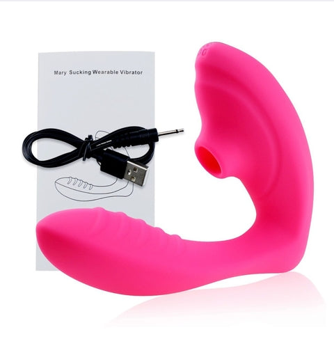 Mary - Vibrador y Succionador USB