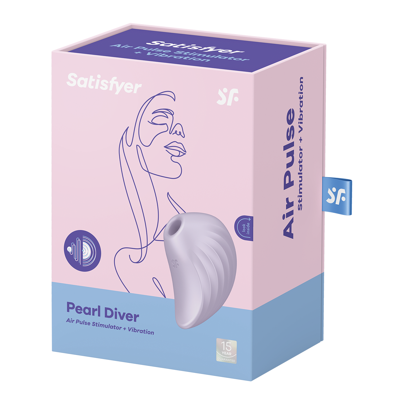 Satisfyer Pearl Diver Succionador y Vibrador