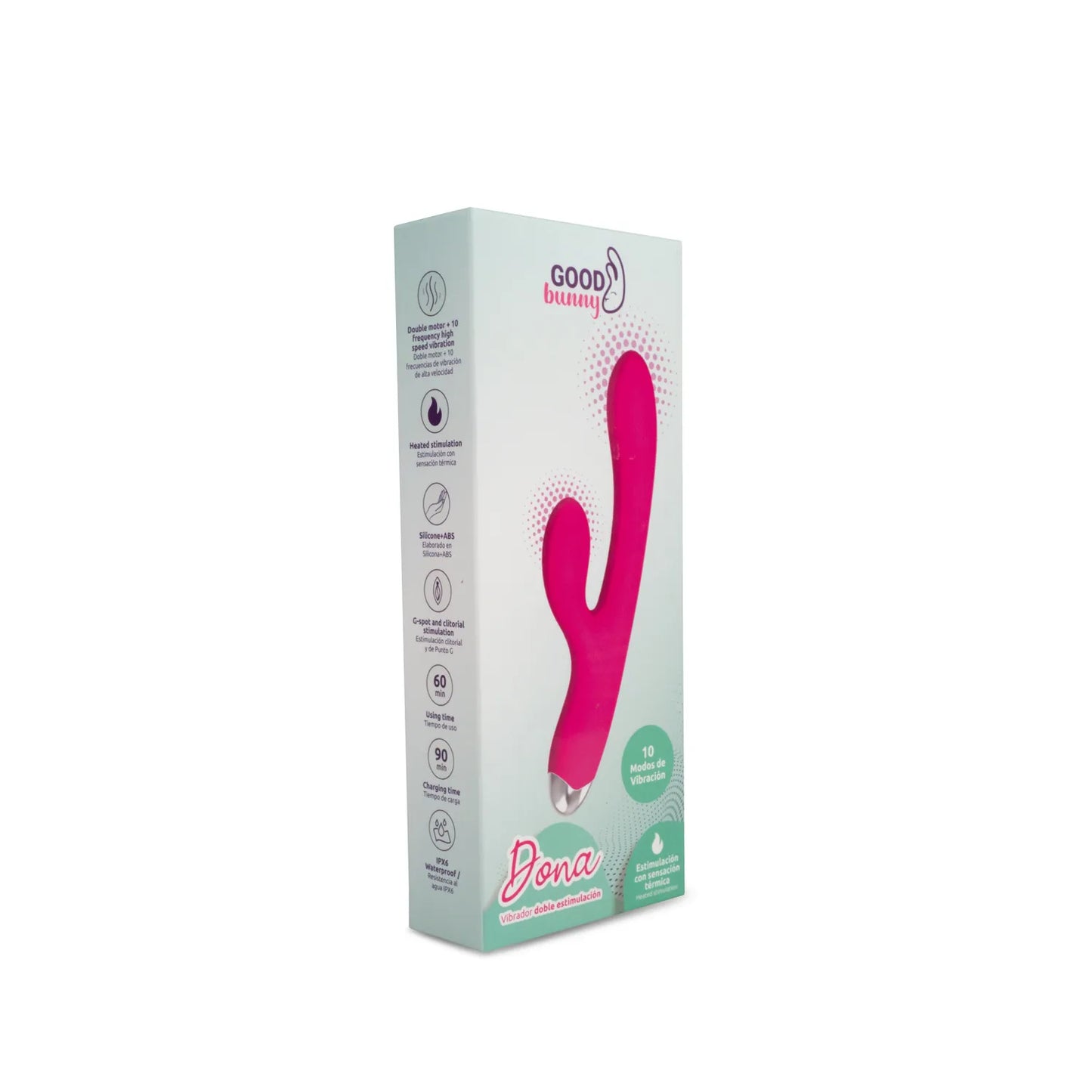 Vibrador Dona Doble Estimulación