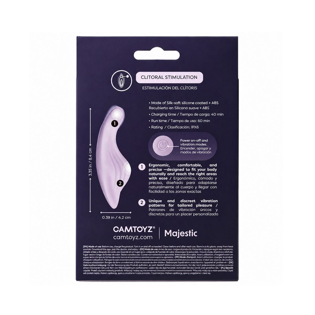 Vibrador para Pantie - Tinker / Megan con App Móvil