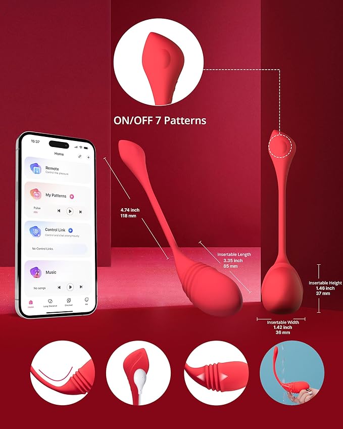 Vibrador Vulse Lovense Rojo
