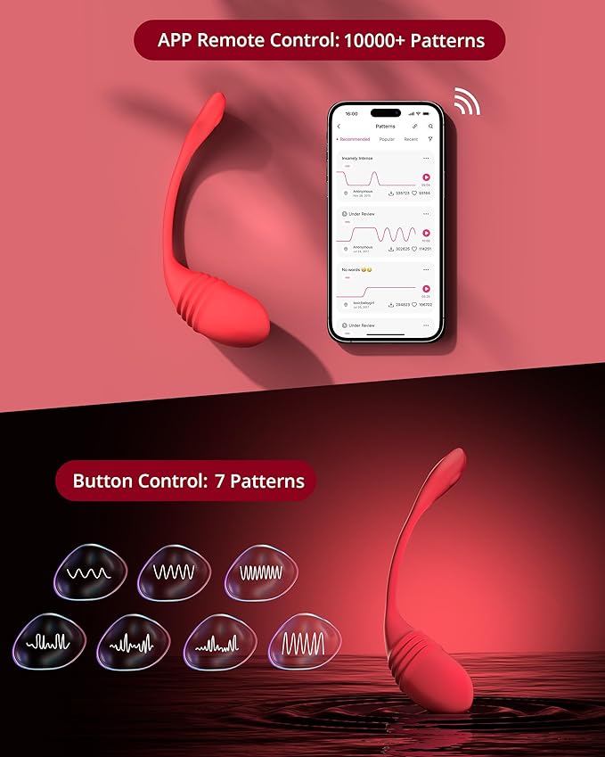 Vibrador Vulse Lovense Rojo
