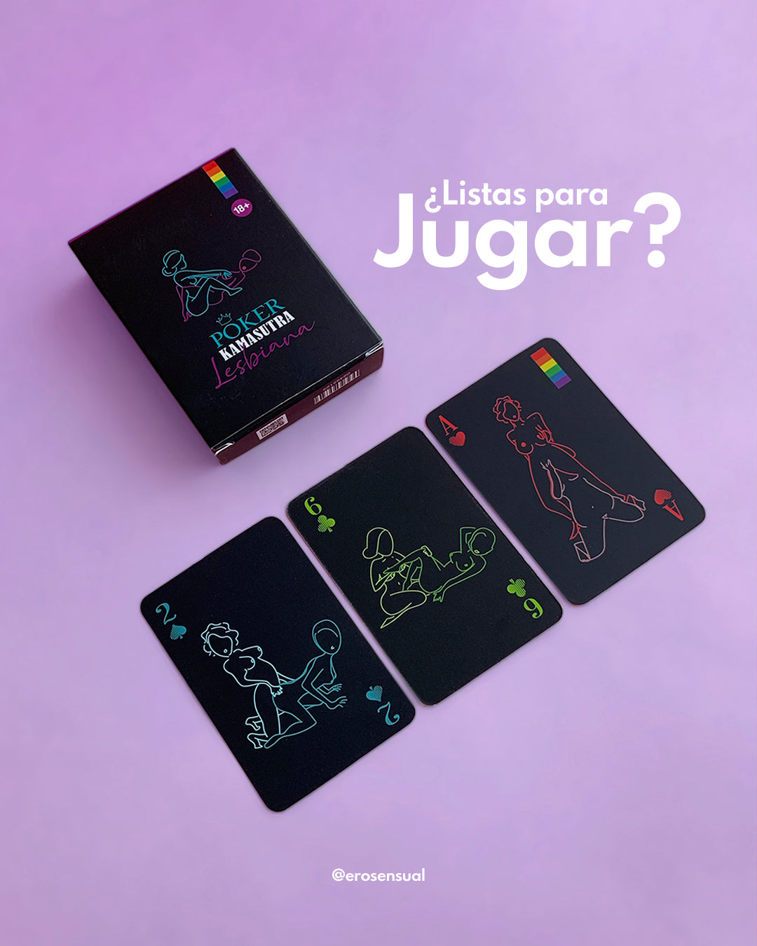 Poker Kamasutra Juego De Cartas - Lesbianas