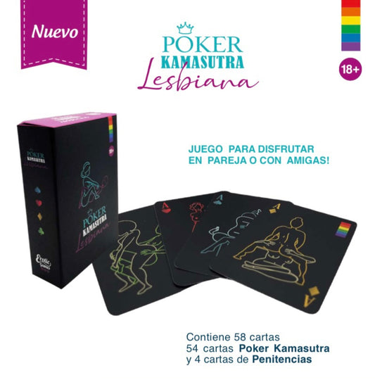 Poker Kamasutra Juego De Cartas - Lesbianas