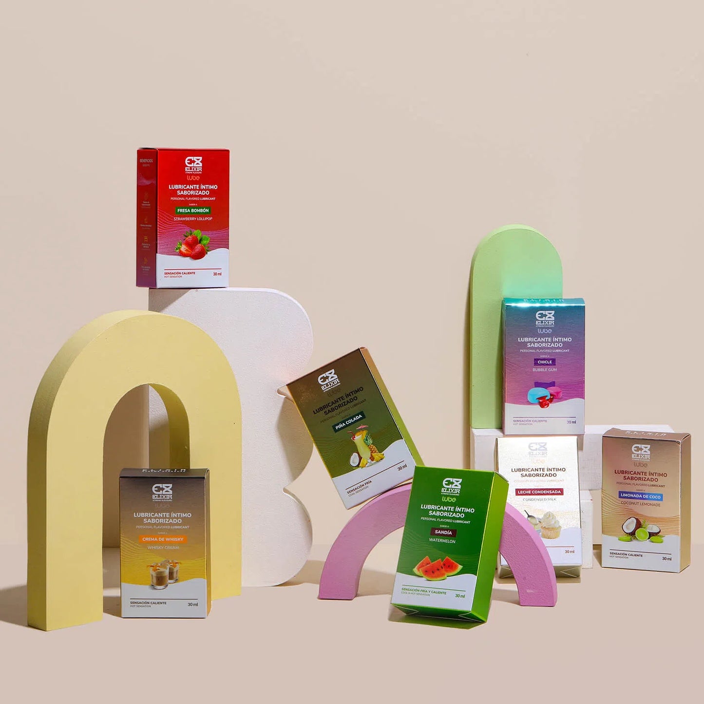 Lubricante Caliente-Frío Saborizado Elixir 30 ml Sandía