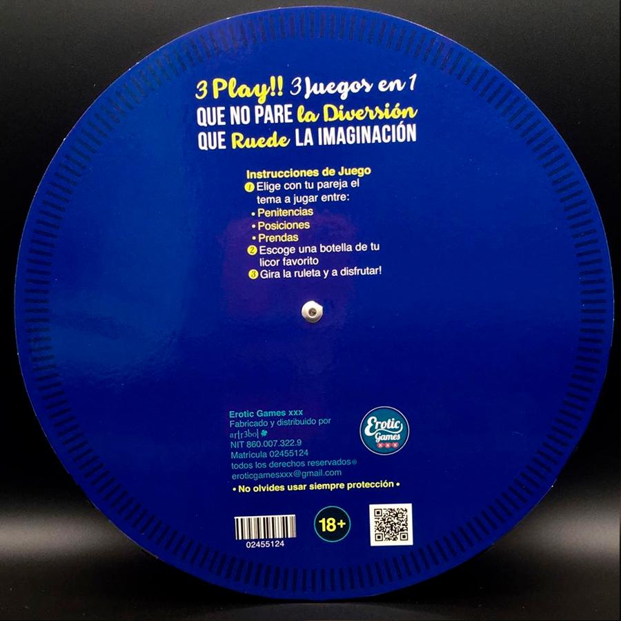 Ruleta Erótica Juego de Mesa