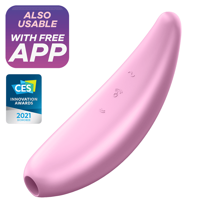 Satisfyer Curvy 3+ Estimulador de clítoris control por App