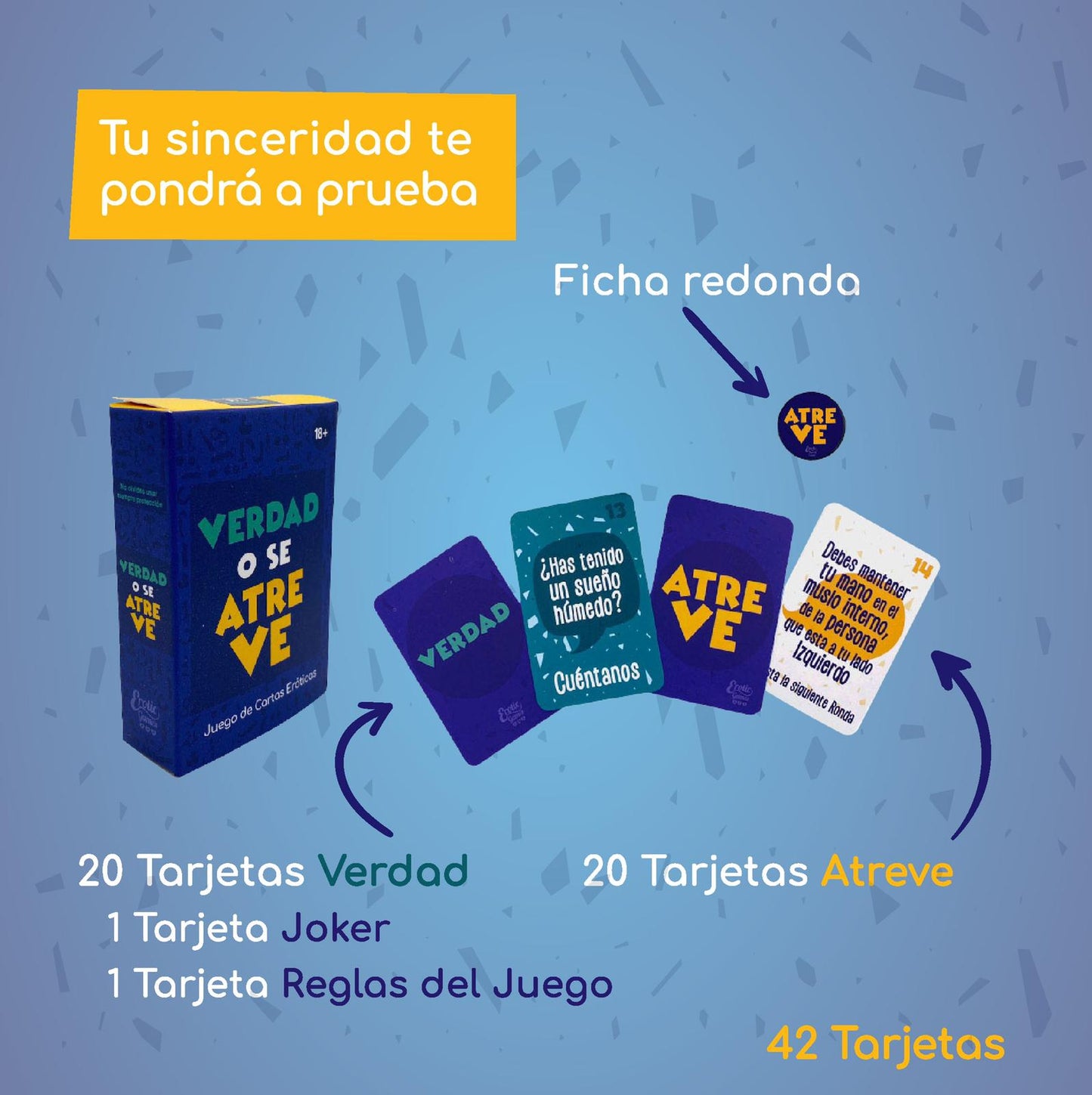 Juego de Cartas ¿LA VERDAD O SE ATREVE?