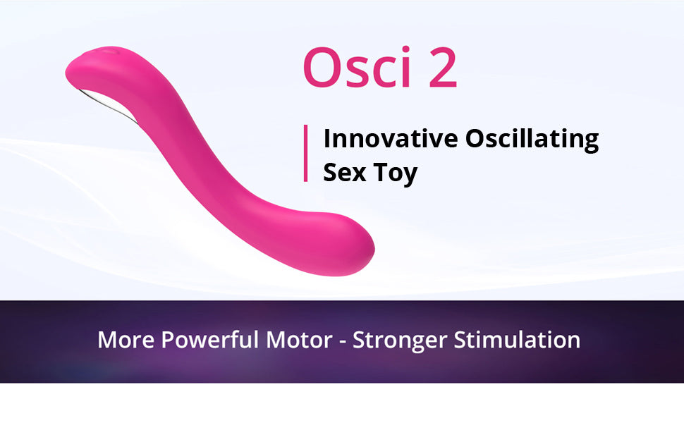 Osci 2 Lovense Vibrador Punto G Mando a Distancia