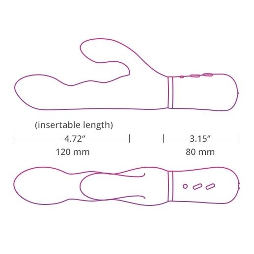 Nora Vibrador Lovense con Mando a Distancia