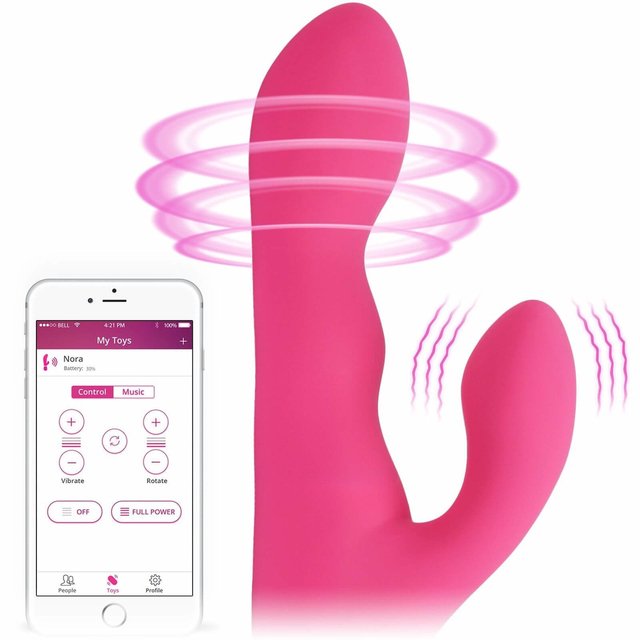 Nora Vibrador Lovense con Mando a Distancia