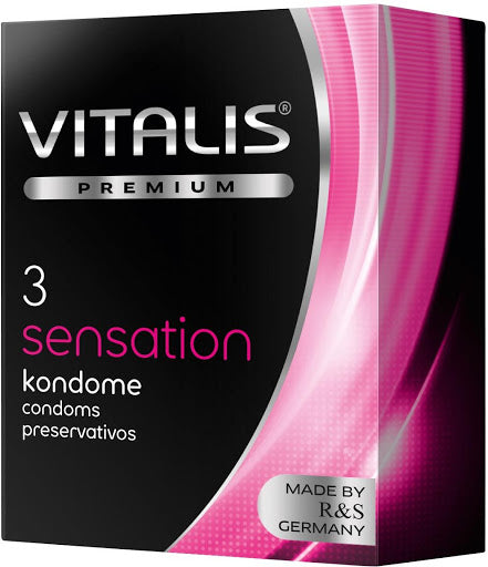 Condón Vitalis SENSATION x3
