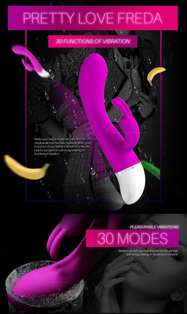 Freda Vibrador Rabbit PrettyLove