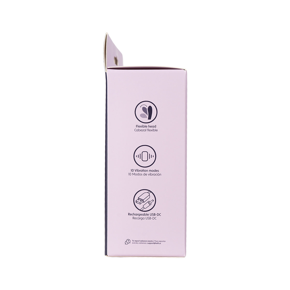 Vibrador Aselia Majestic Morado
