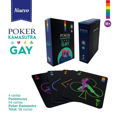 Poker Kamasutra Gay - Juego De Cartas