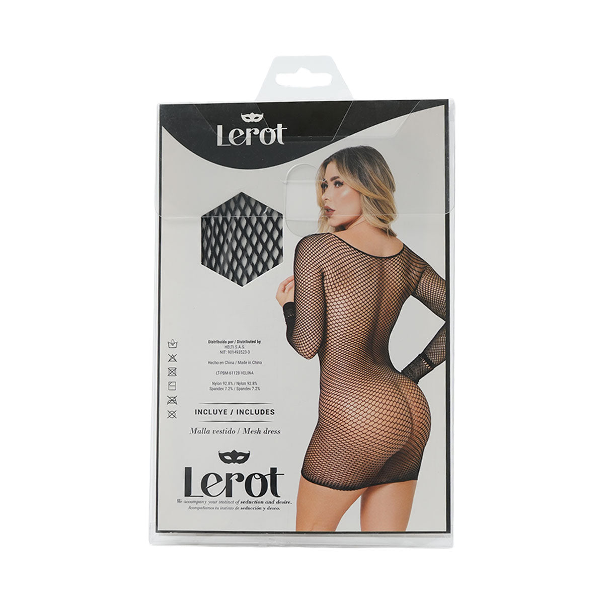Lerot Malla Vestido Velina