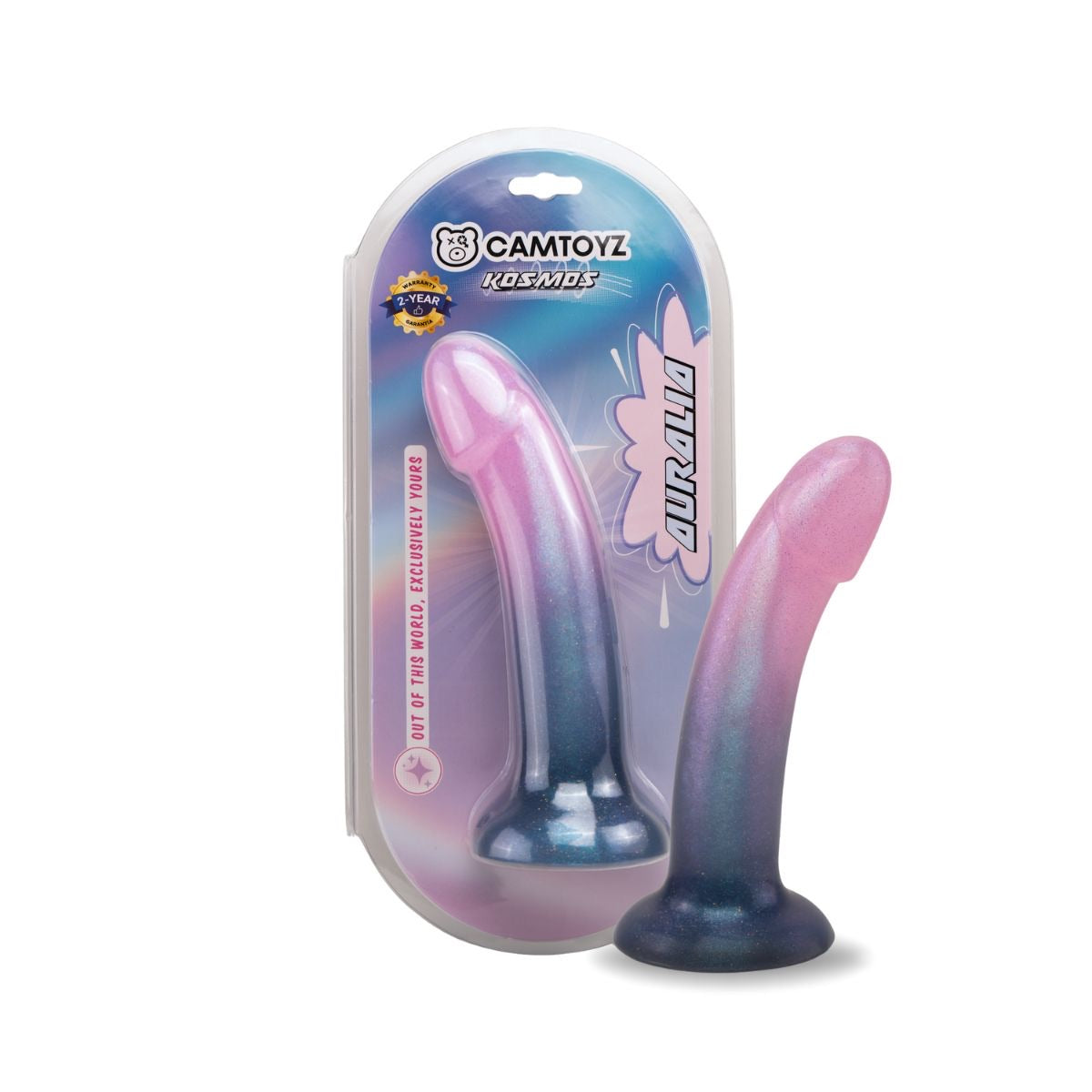 Dildo Auralia con Glittler Camtoyz