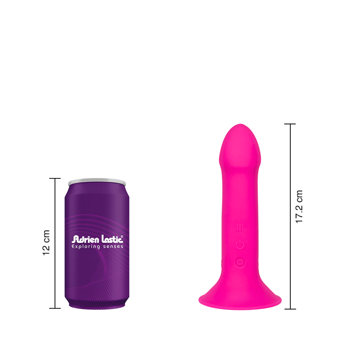 Dildo Vibrador Hitsens 2 (7'') AdrienLastic