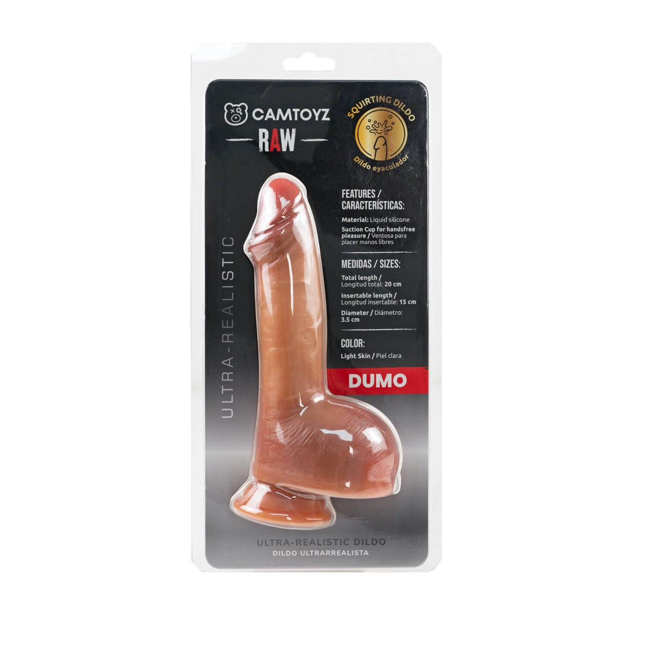 Dildo Eyaculador DUMO - Ultra Realistic