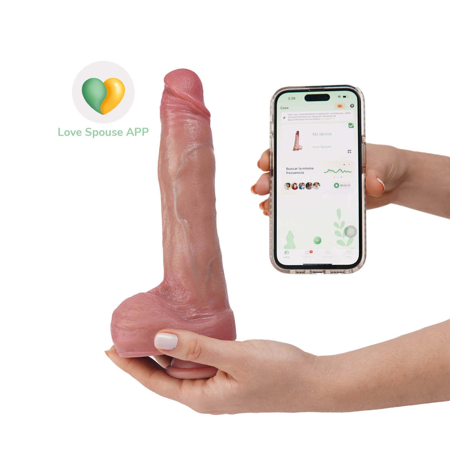 Dildo Ultrarealista Grigor control por App