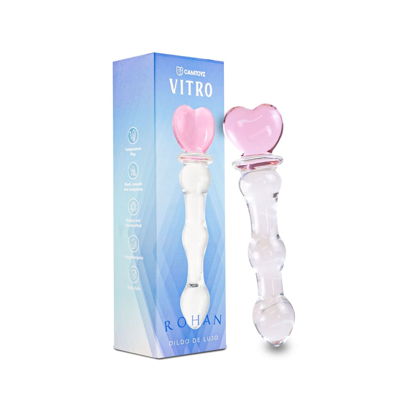 Vitro Dildo de Vidrio Rohan 20cm