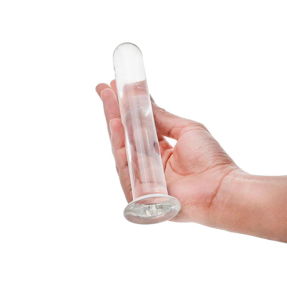 Dildo-de-Vidrio-Matthew Dildo de Vidrio Matthew Transparente M