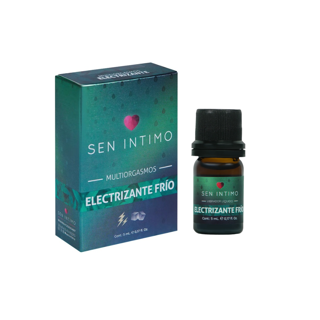 Vibrador Liquido Electrizante Frio X 5 mL by Sen Intimo