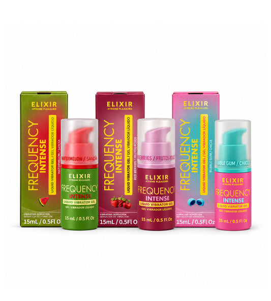 Vibrador Liquido Frequency Sabores Elixir