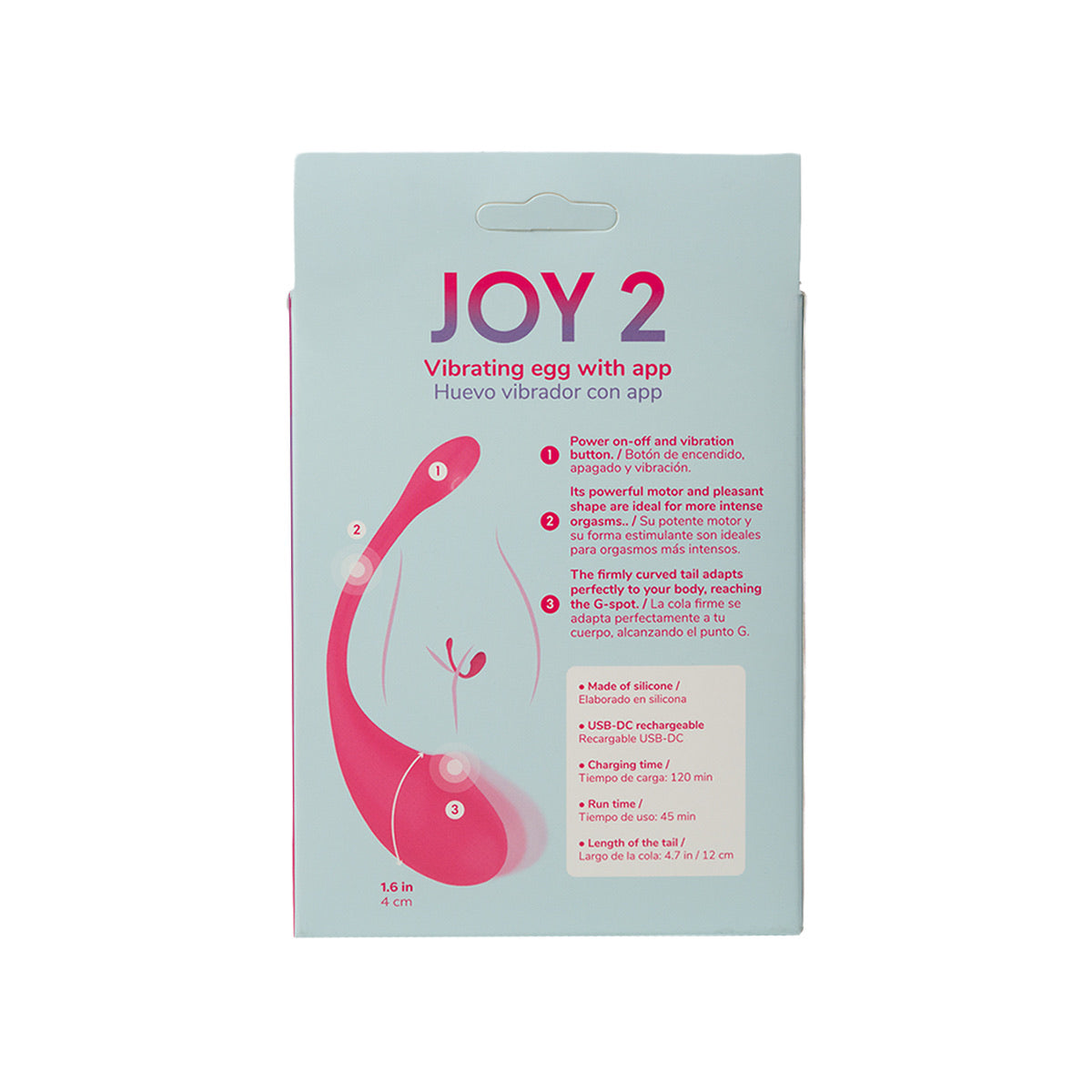 Vibrador Joy 2 con App Móvil