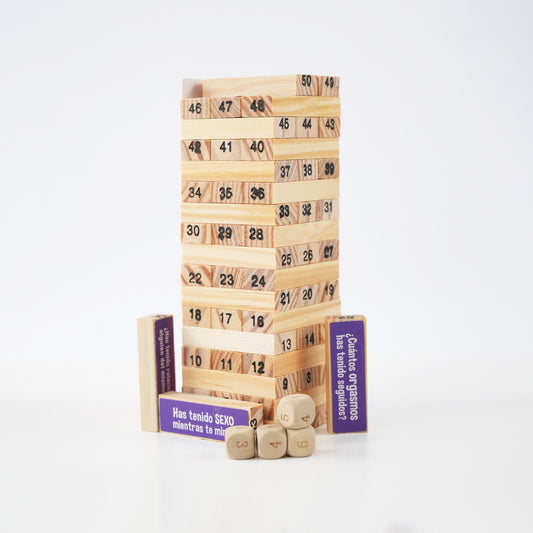 Juego Jenga Picante para Amigos