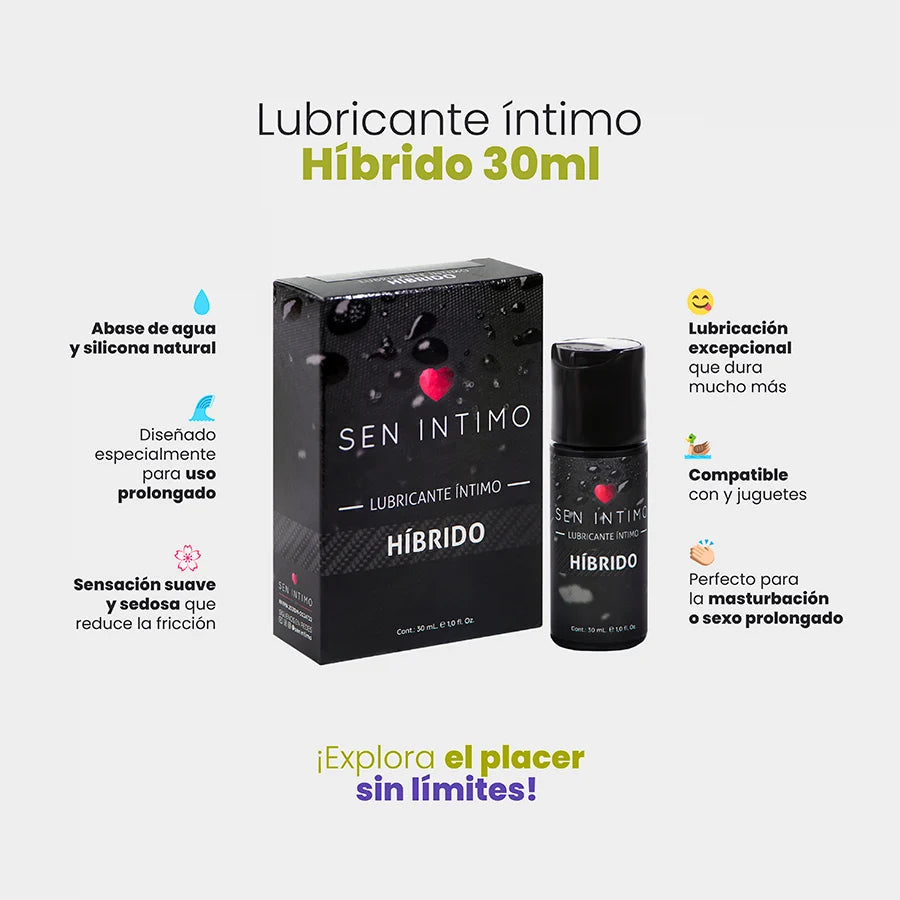 Lubricante Híbrido 30ml - Sen Intimo