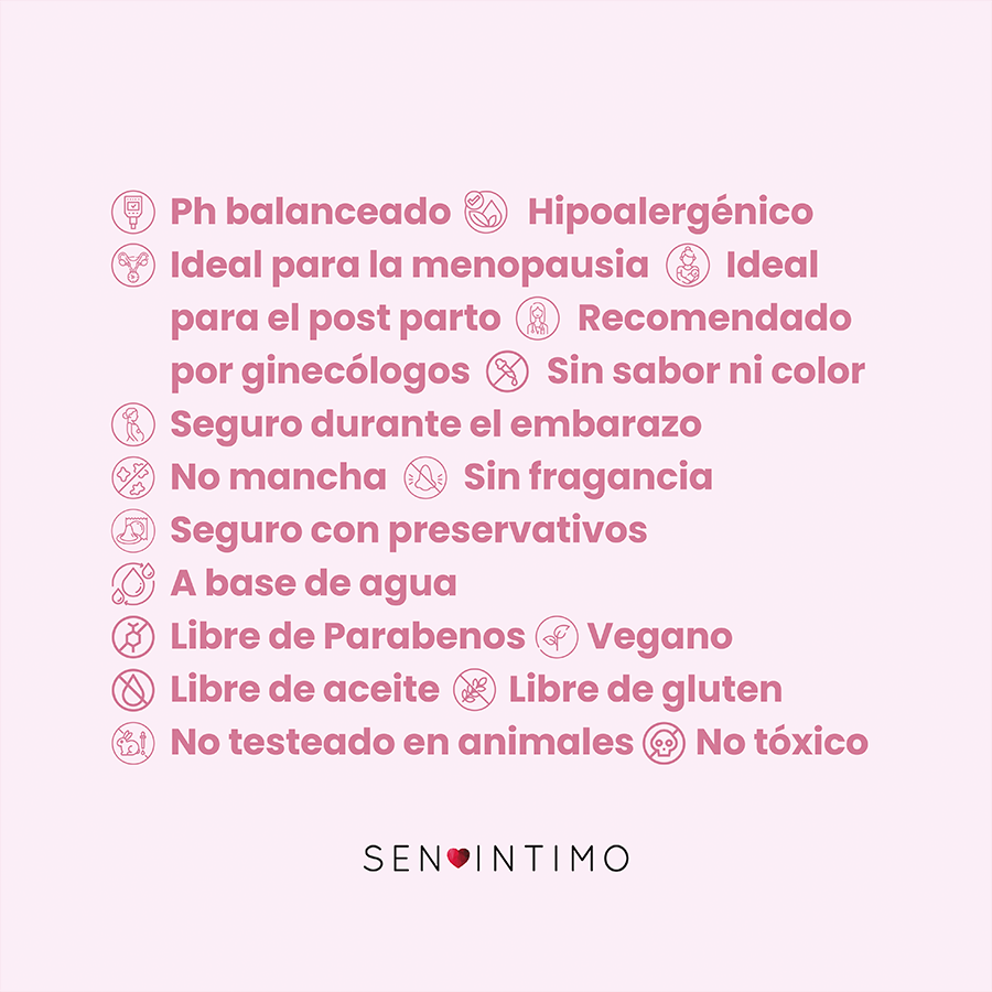 Lubricante Neutro con Ácido Hialurónico y Aloe x 55 ml by Sen Íntimo