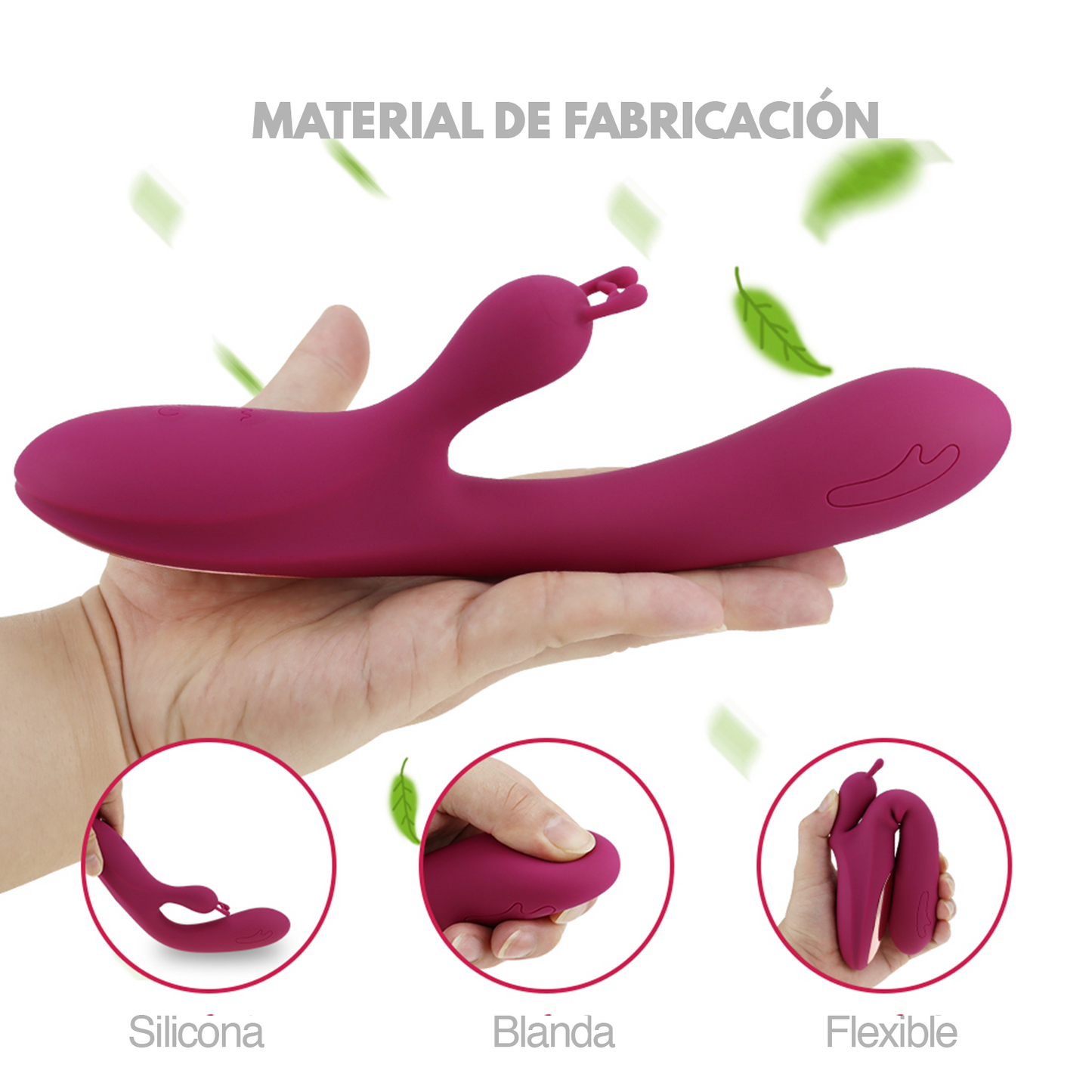 Vibrador Renni <3 - Doble estimulación USB