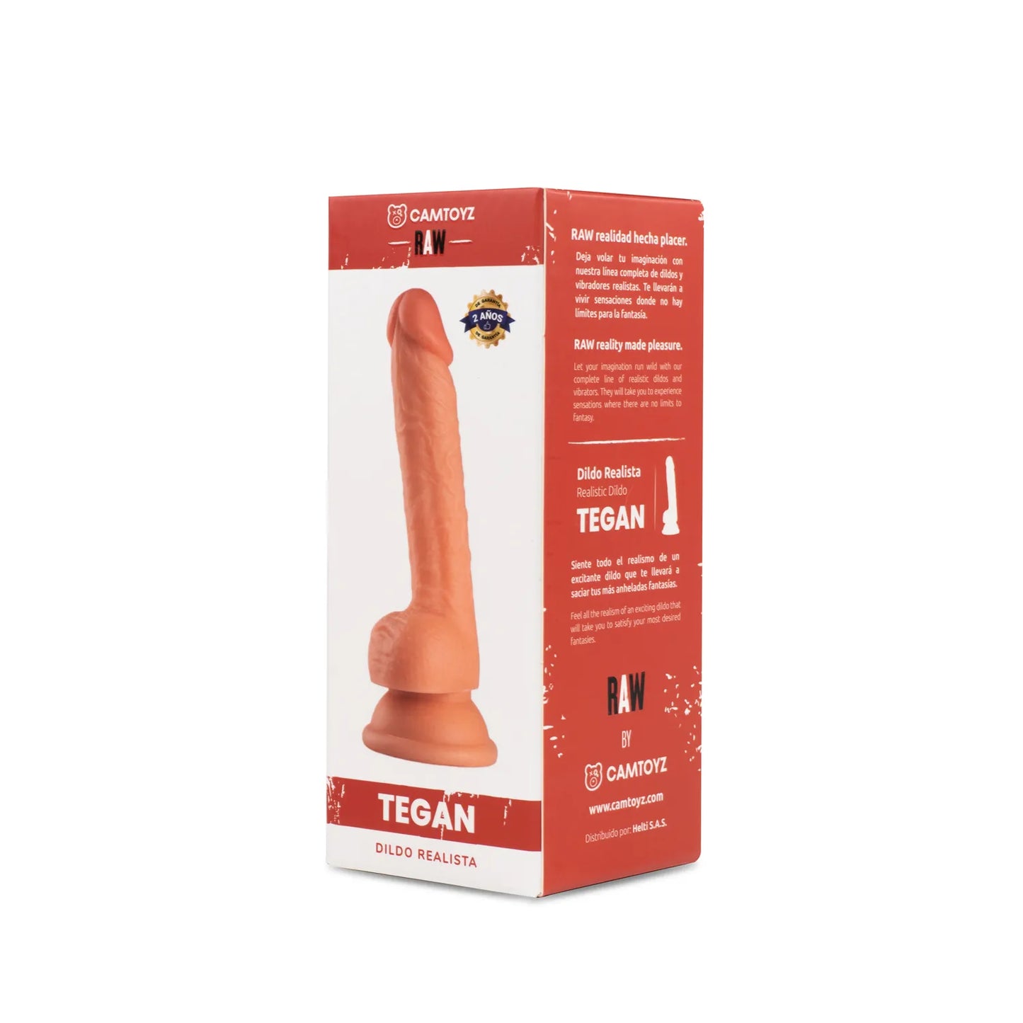 Dildo Realista Tegan Piel