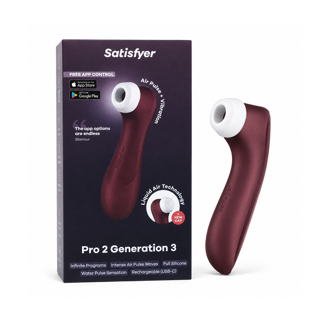 Satisfyer Pro 2 Generation 3 Succionador + Vibrador con App Móvil