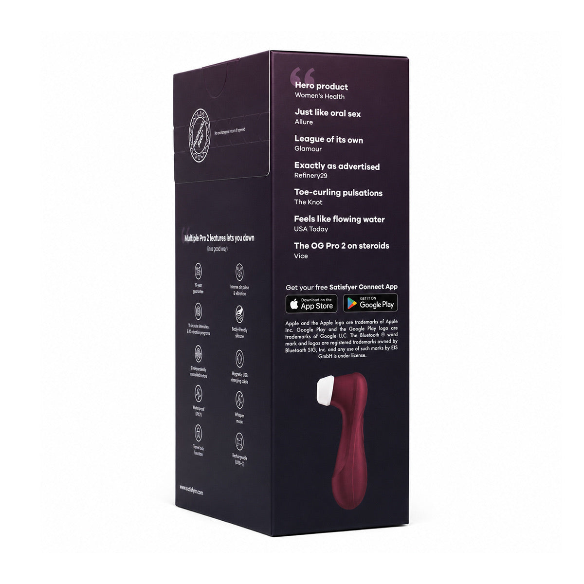 Satisfyer Pro 2 Generation 3 Succionador + Vibrador con App Móvil
