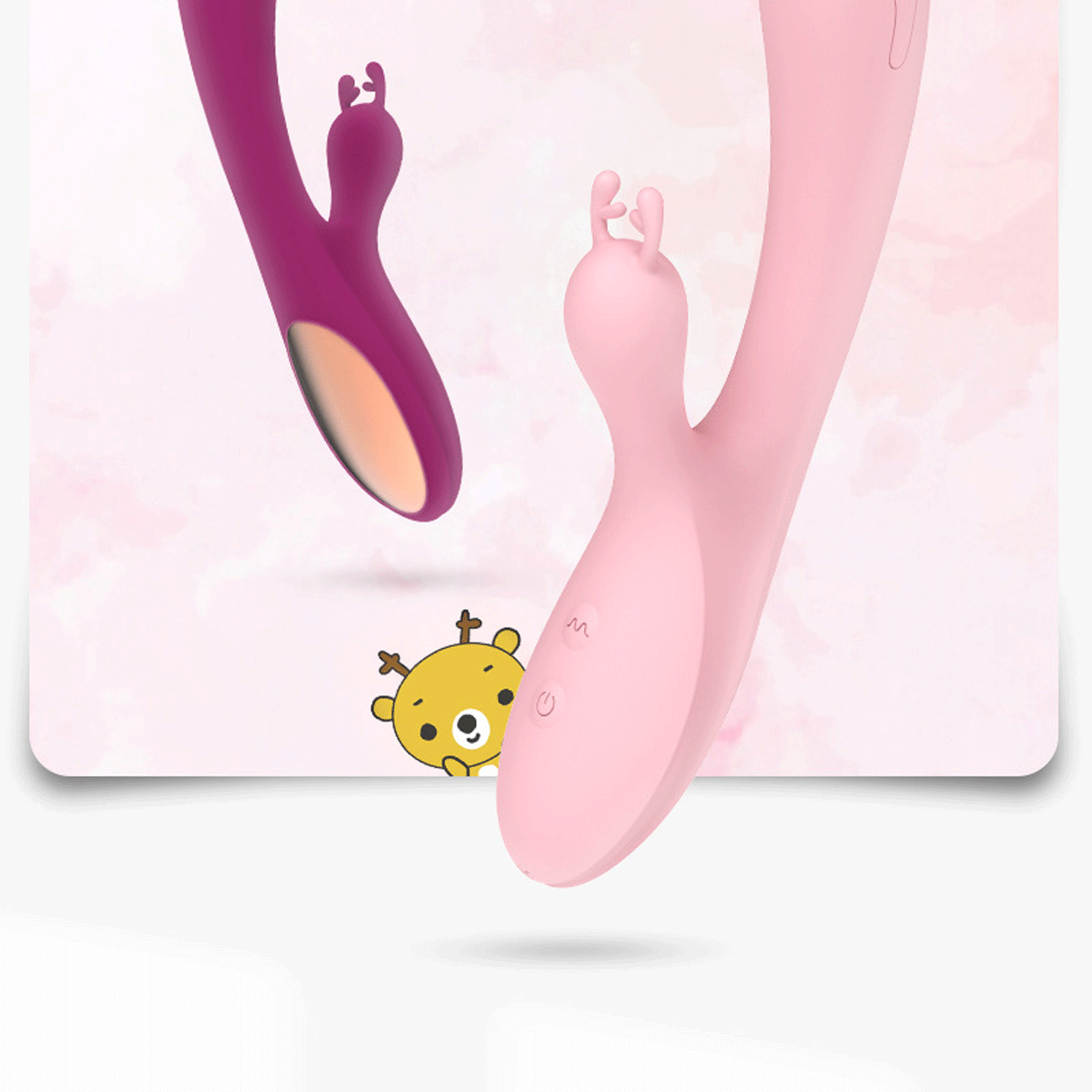 Vibrador Renni <3 - Doble estimulación USB