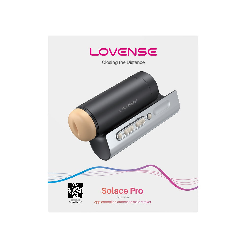 Solace PRO Lovense - Masturbador de Empuje