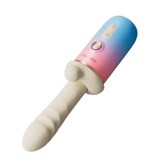 Lovense Spinel - Dildo masajeador con Empuje y Calentamiento