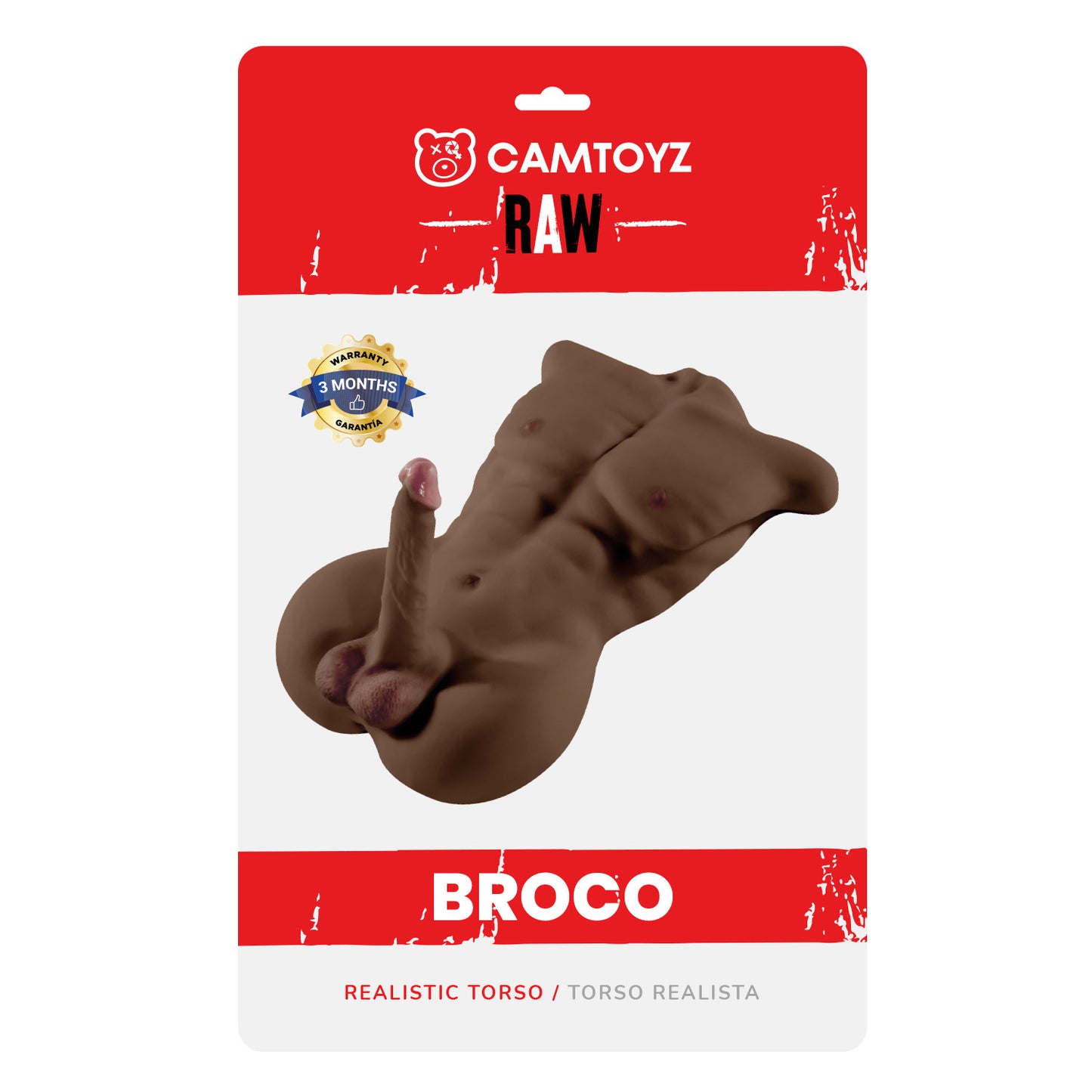 Torso Masculino Broco Realista