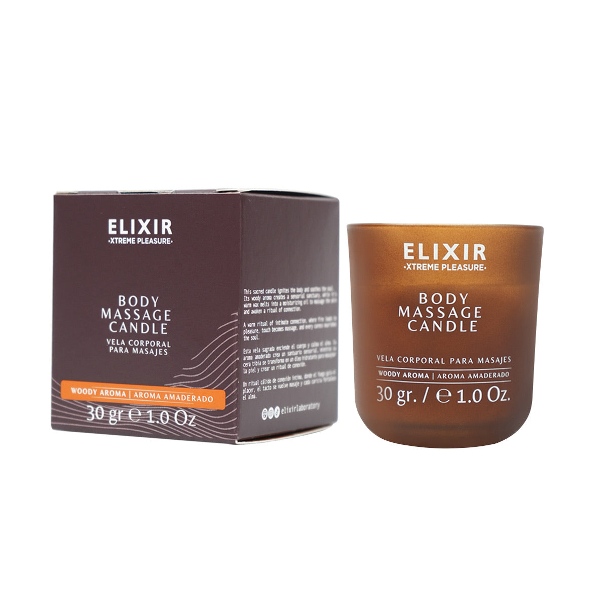 Vela Corporal Para Masajes - Elixir