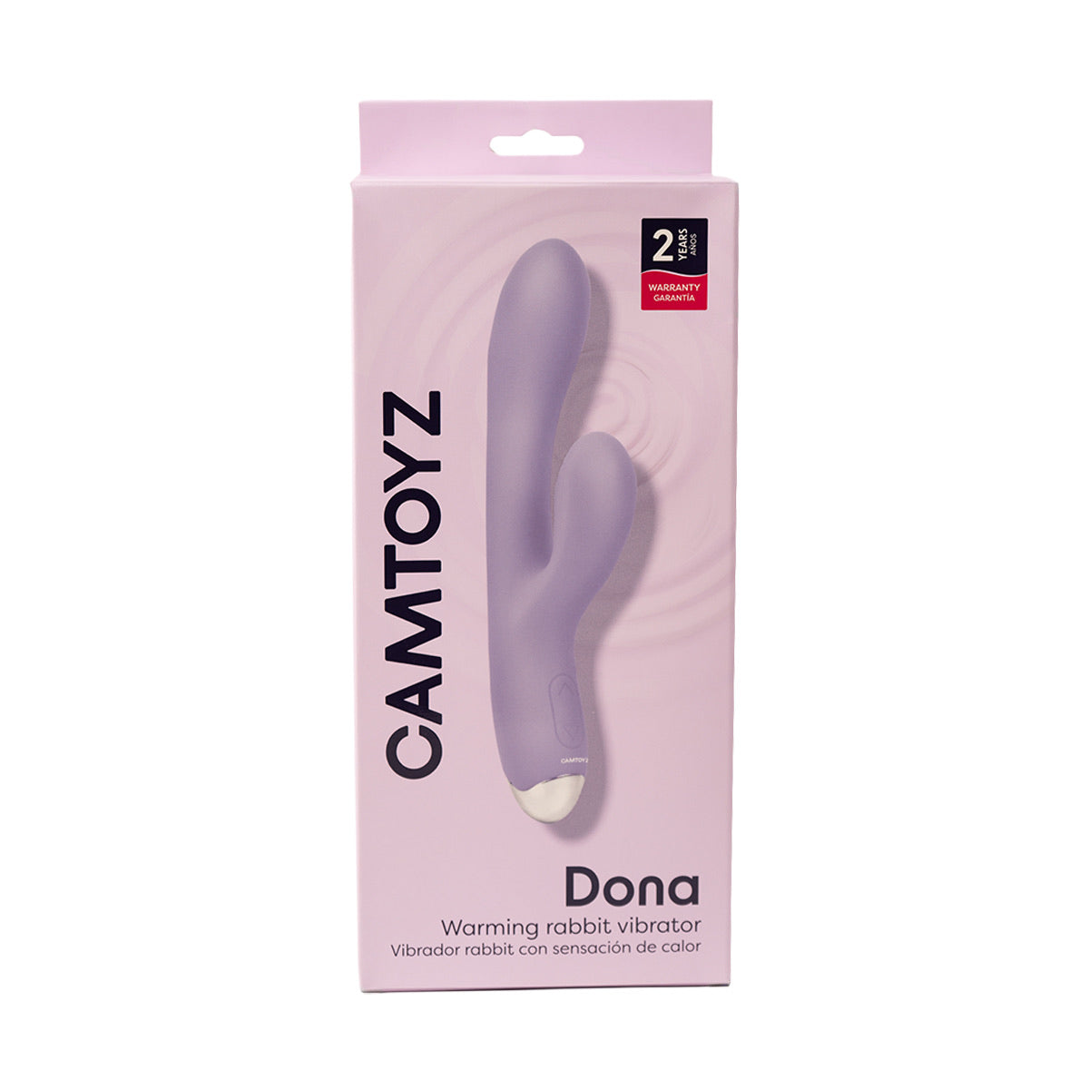 Vibrador Rabbit Dona Con Sensación Calor
