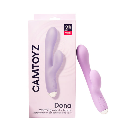 Vibrador Rabbit Dona Con Sensación Calor