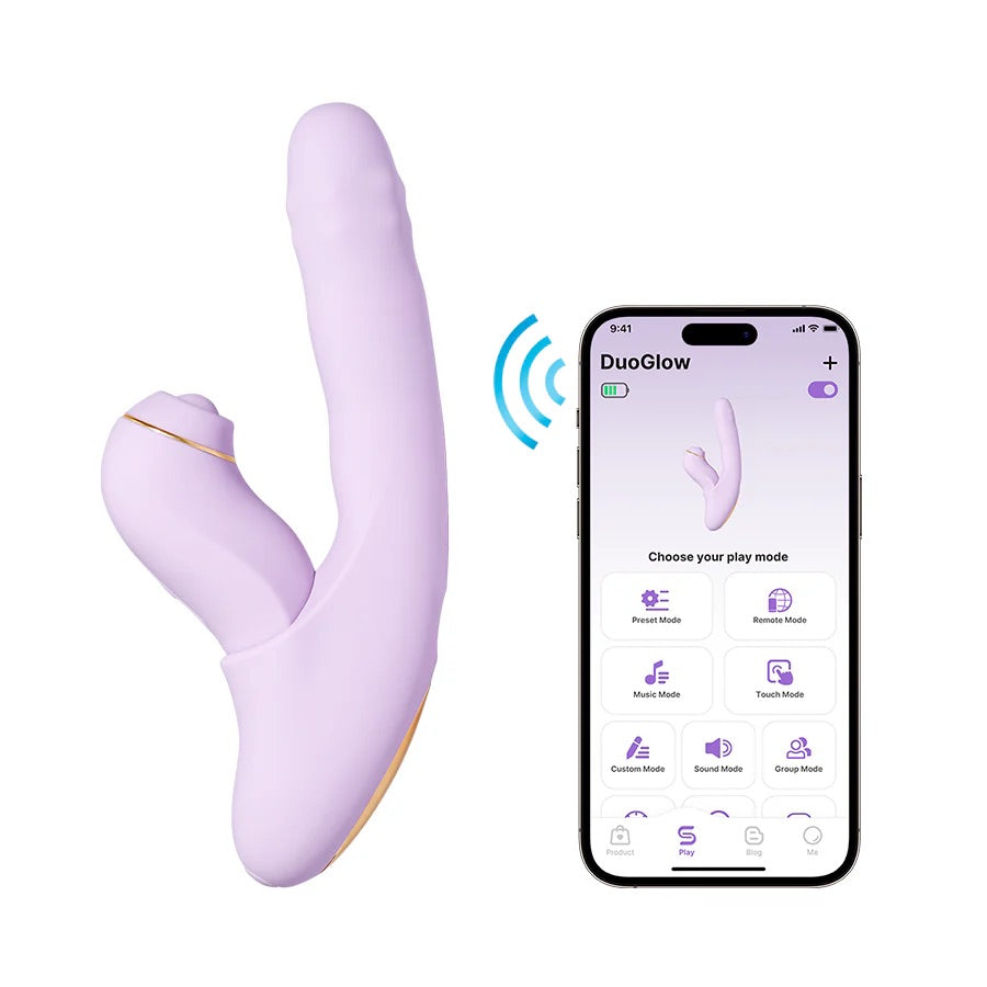 Vibrador DuoGlow Svakom - Doble Estimulación Interactivo App