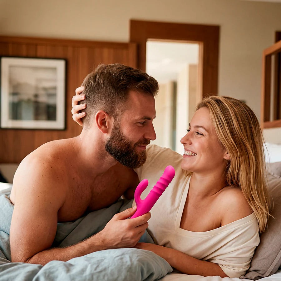 Lovense Vibrador Rabbit Rotativo Velvo